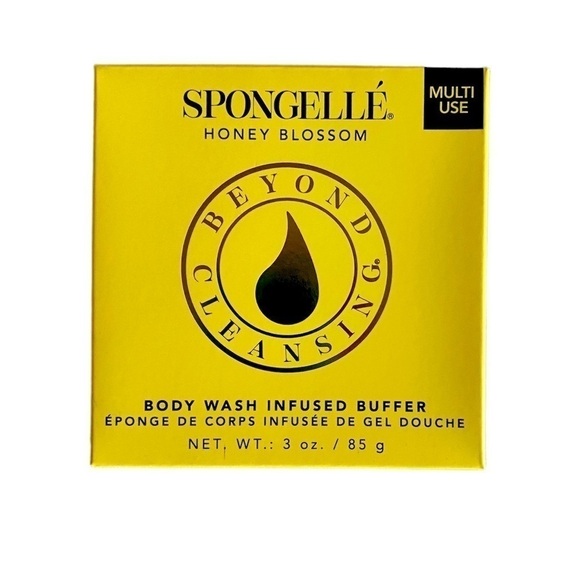 SPONGELLE Beyond Cleansing Body Wash Infused Buffer in Honey Blossom NIB - Picture 1 of 6